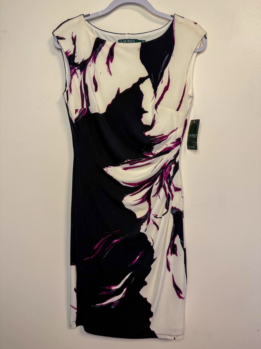 Lauren Ralph Lauren NWT Floral Sheath Dress Sz 8